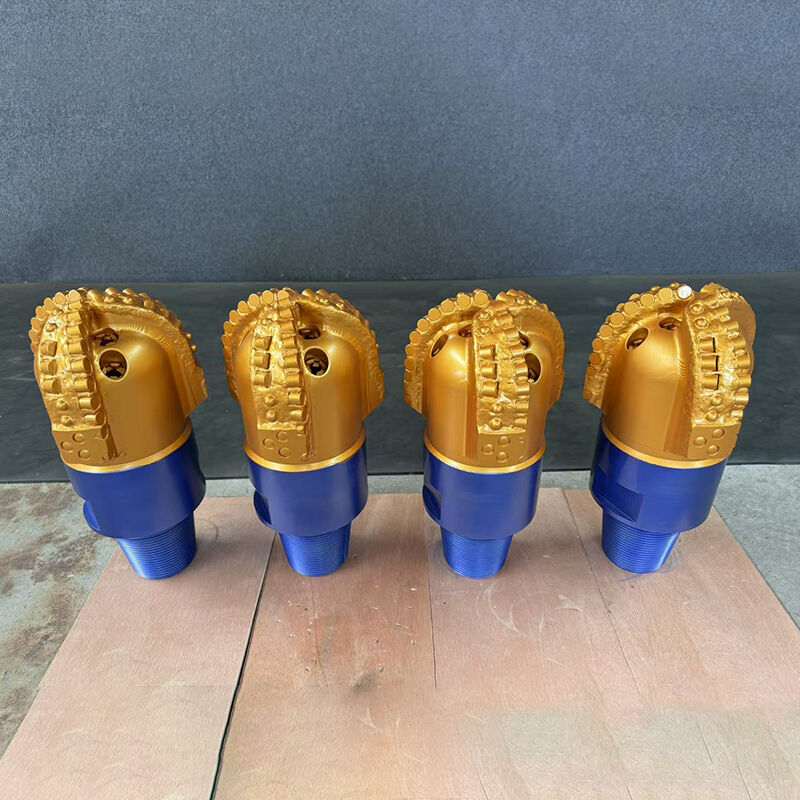 Gereedschap voor het boren van waterputten, het snijden van steen en rotsen, 3 bladen, 8 1/2 inch (215,9 mm) boorbits, matrixlichaam, diamant Pdc bit