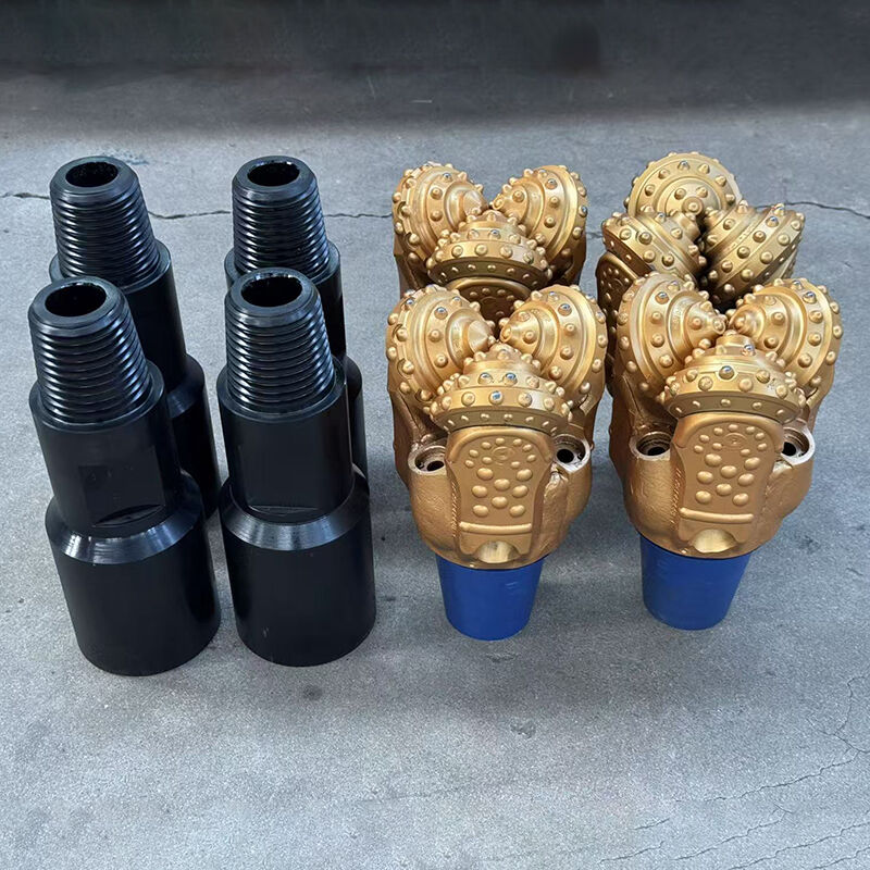 Boorbeitel Flat Top PDC voor Horizontale Putdetectie Gesmede Boor Tool 8 1/2 inch (215,9 mm) pdc bit met 3 bladen