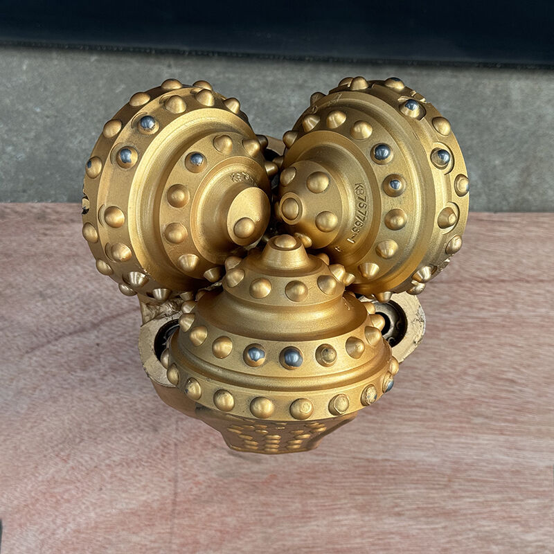 6 1/2 inch IADC637 Steel Tooth Tricone Drill Bit voor snel boren in zachte formaties